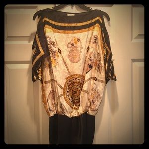 👌🏻 condition stunning silk tunic top from Cache